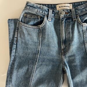 Reformation Seamed Jean